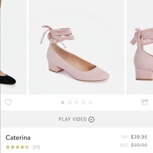Worn once JustFab “Caterina” heels